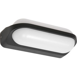 Steinhauer wandlamp Buitenlampen - zwart - metaal - 2715ZW