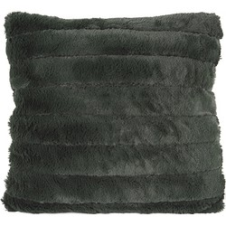 Cushion Stitched Bars Faux Fur