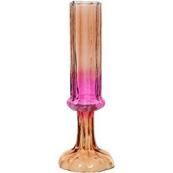 Bloemvaas multi color Roze