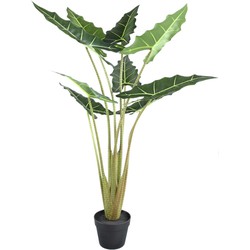 PTMD Leaves Kunstplant - 100x80x110 cm - PE - Groen