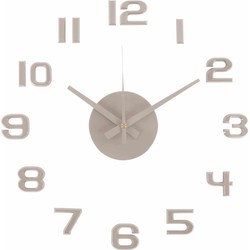 Wandklok Diy Sunset Numbers - Grijs - Ø35cm
