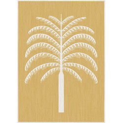 Buitenkleed Breeze geel/okergeel - Interieur05 - Polypropyleen - 240 x 340 cm - (XL)