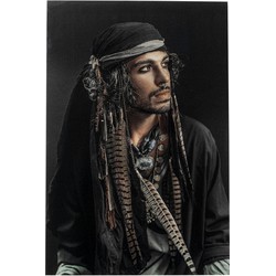 Kare Wandfoto Pirate 80x120cm