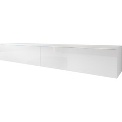 Meubella TV-Meubel Dixon - Wit - 180 cm