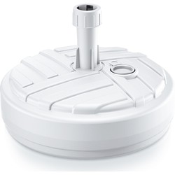 Prosperplast Parasolvoet - rond - wit - vulbaar - 10 liter - D39 cm - Parasolvoeten