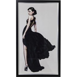 Kare Lijst Met Foto Actrice Audrey Hepburn 172x100cm