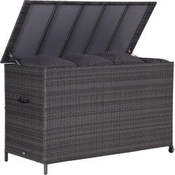 York kussenbox - wicker - earl grey