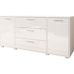 Meubella - Dressoir Betty - Wit - 150 cm
