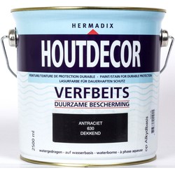 Houtdecor 630 antraciet 2500ml - Hermadix