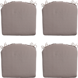 Madison -  Zitkussen Panama taupe - Ca. 46x48 cm - Set van 4