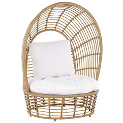 LIDO - Fauteuil - Natuurlijk - Rotan