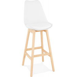CAMILA barkruk 48x56x114 cm Wit