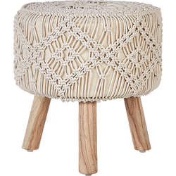MANZAI  - Voetenbank - Beige - 40 x  cm - Katoen