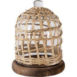 Clayre & Eef Stolp Bruin Hout