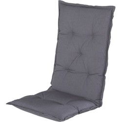 2 stuks - Tuinkussen hoge rug havana sealgrey