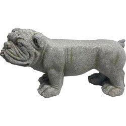 Leitmotiv - Outdoor Bankje Dog - Donkergrijs