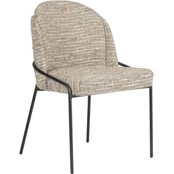 Pole to Pole - Fjord chair - Tweed boucle - Coco - Fire Retardant