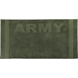 Zavelo Army Strandlaken Leger Groen (100x200 cm)