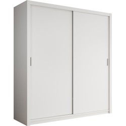 Meubella - Kledingkast Blake - Wit - 200 cm