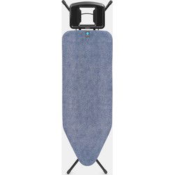 Strijkplank C, 124x45 cm, solide strijkerhouder - Denim Blue