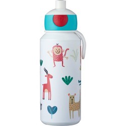 Drinkfles pop-up campus 400 ml animal friends