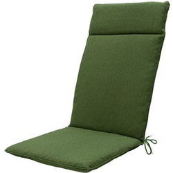 Kussen hoog 50x120 Mosgroen eco natuurlijke buitenafwerking (4 stuks)