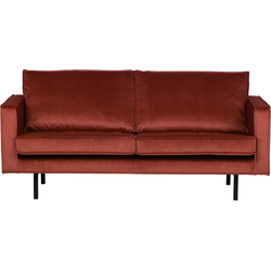 BePureHome Rodeo 2,5-Zitsbank - Velvet - Chestnut - 85x190x86