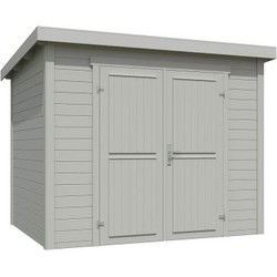 Blokhut Mila 250x200 Platinum Grey