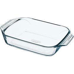 Ovenschaal/braadslede 1,4 liter rechthoekig 26 x 17 x 5,5 cm - Ovenschalen
