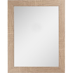 Clayre & Eef Spiegel 37x2x47 cm Bruin MDF Glas Rechthoek