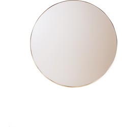 HV Round Mirror Metal - Gold - 80cm