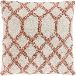 Unique Living - Kussen Melanie - 45x45cm - Rood