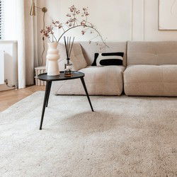 Berber Vloerkleed Beige Nador - Wol - 240 x 340 cm - (XL)
