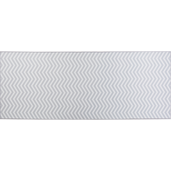 SAIKHEDA  - Vloerkleed - Grijs - 80 x 200 cm - Polyester