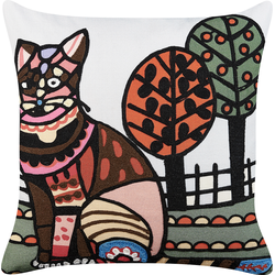 MEHSANA  - Sierkussen - Multicolor - 50 x 50 cm - Katoen