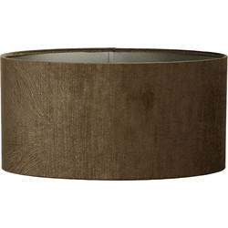 Light&living Kap ovaal recht smal 45-21-22 cm LUBIS bruin