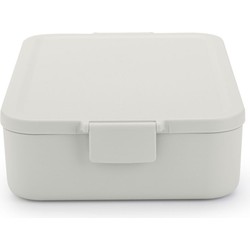 Make and Take Lunchbox large kunststof Light Grey