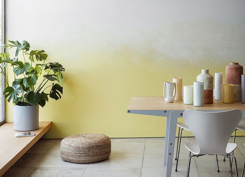 Creatief: het ombre-effect op jouw muur