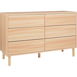 SHARPE - Dressoir - Lichthout - Spaanplaat