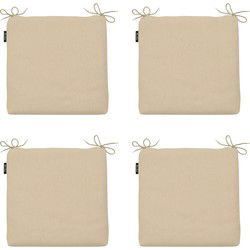 Madison -  Zitkussen Beige canvas eco+ - Ca. 40x40 cm - Set van 4