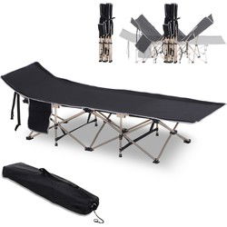 4goodz Opvouwbaar Campingbed met Draagtas - Stretcher 190 cm