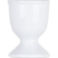 Eierdopje van porselein wit 5 cm - Eierdopjes