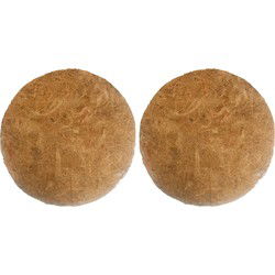Inlegvel kokos voor hanging basket - 2x - 30 cm - Plantenbakken