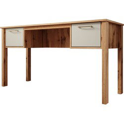 Meubella - Bureau Isaac - Eiken - 138 cm