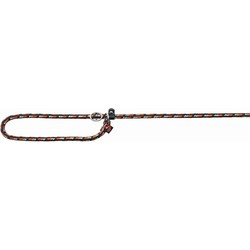 TRIXIE HONDENRIEM MOUNTAIN ROPE RETRIEVER ZWART / ORANJE 170X0,8 CM