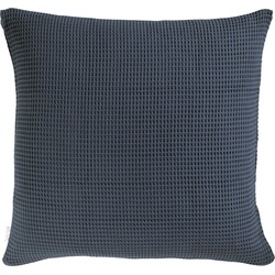 Heckett & Lane Kussensloop Wafel Pillowcase Insignia Blue 50 x 50 cm