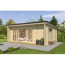 Tuinhuis Java, 608 x 390 cm