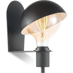 Home sweet home wandlamp Dyna - zwart