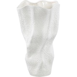 PTMD Vaas Violettee - 22x17x38 cm - Keramiek - Wit