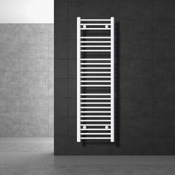 Badkamerradiator Sahara 400x1500 mm Wit recht met zijaansluiting